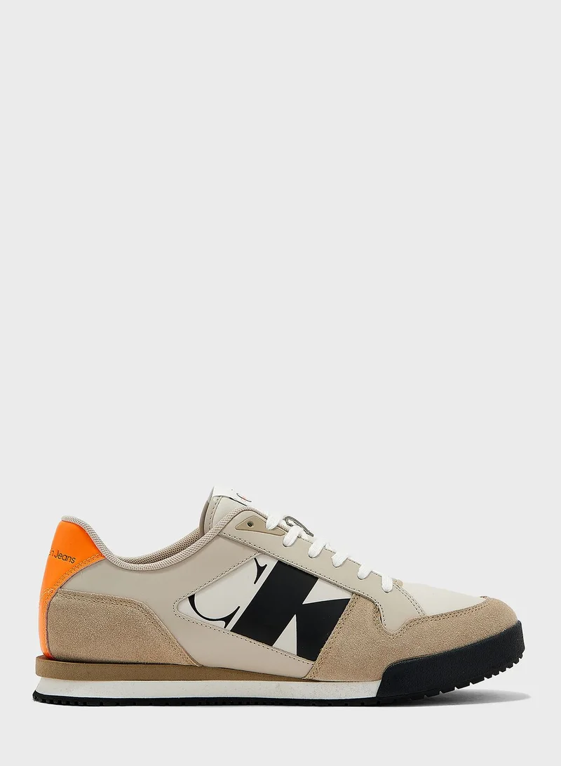 Calvin Klein Jeans Istanbul Logo Print Low Top Sneakers