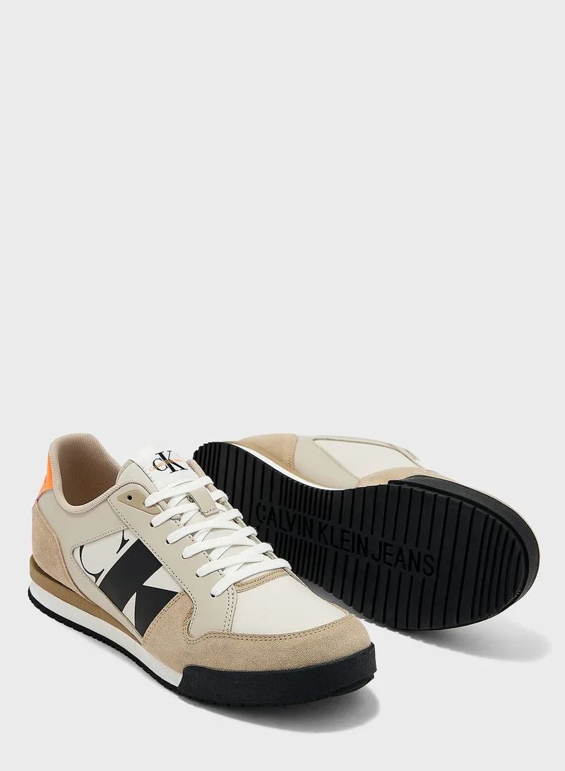 Calvin Klein Jeans Istanbul Logo Print Low Top Sneakers