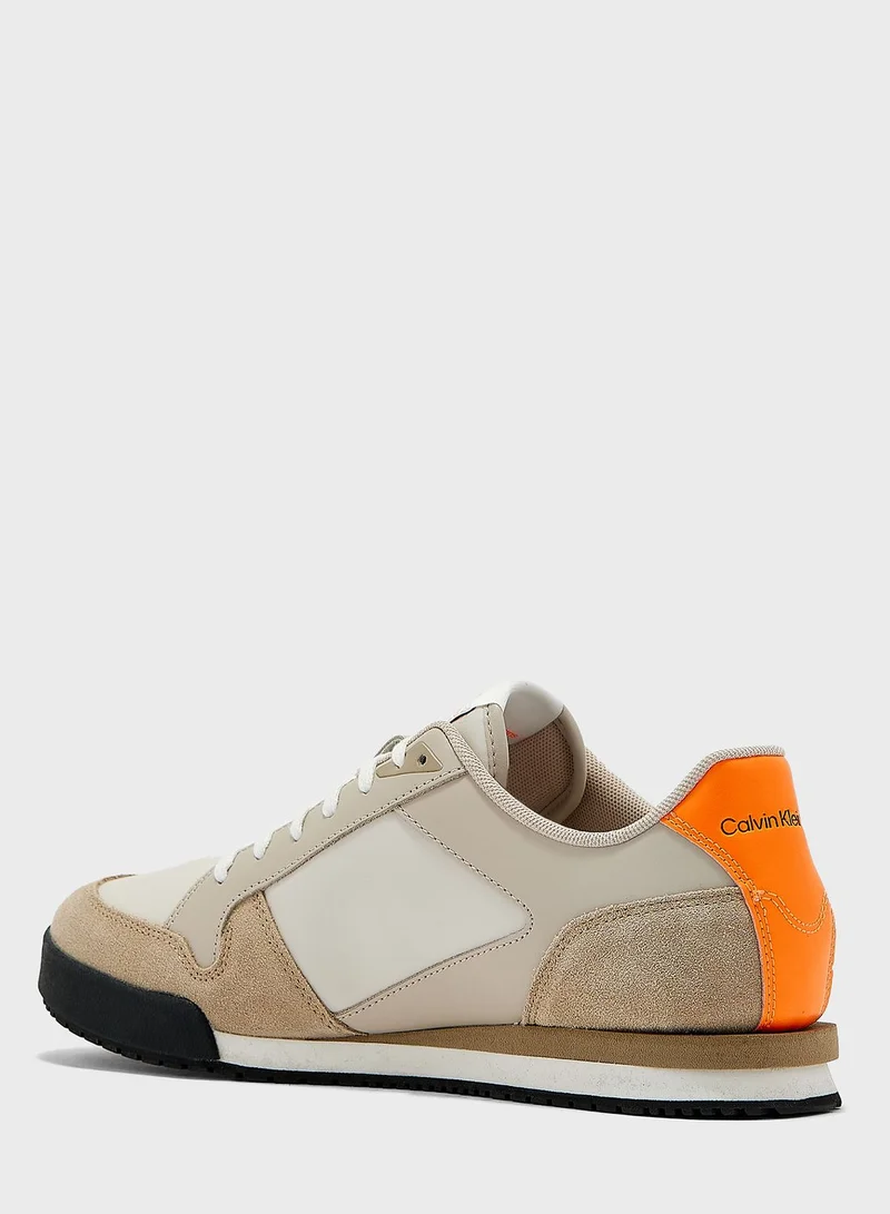Calvin Klein Jeans Istanbul Logo Print Low Top Sneakers