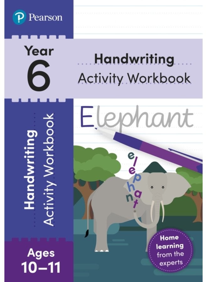 Pearson Learn at Home Handwriting Activity Workbook Year 6 - Paperback