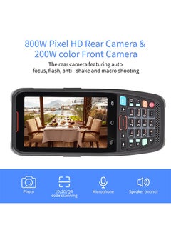 Generic Handheld POS Android 10.0 PDA Terminal 1D/2D/QR Barcode Scanner Support 2/3/4G WiFi BT Communication with 4.0 Inch Touchscreen  - Image 4