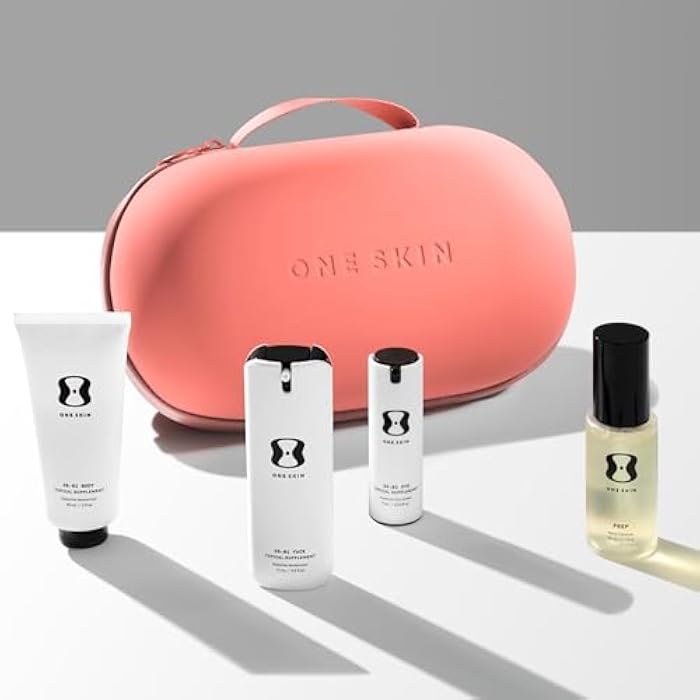 oneskin OS-01 Peptide Mini TRAVEL KIT - Skin Longevity Regimen, TSA-friendly Packaging, Developed by Scientists, For All Skin Types Including Sensitive Skin - Image 1