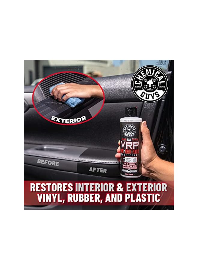 Chemical Guys Tvd_107 V.R.P. Vinyl, Rubber And Plastic Non-Greasy Dry-To-The-Touch Long Lasting Super Shine Dressing For Tires, Trim And More (1 Gal) - Image 2
