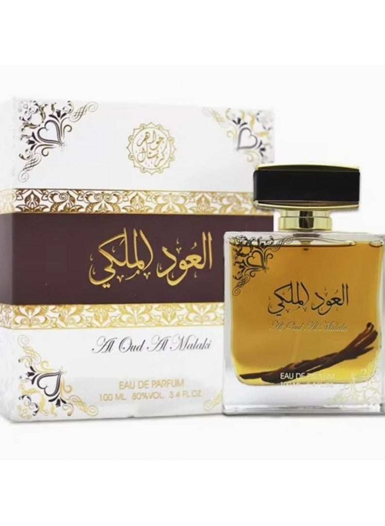 Lattafa Jawaher Crystal Oud Malaki EDP 100ml - Image 2