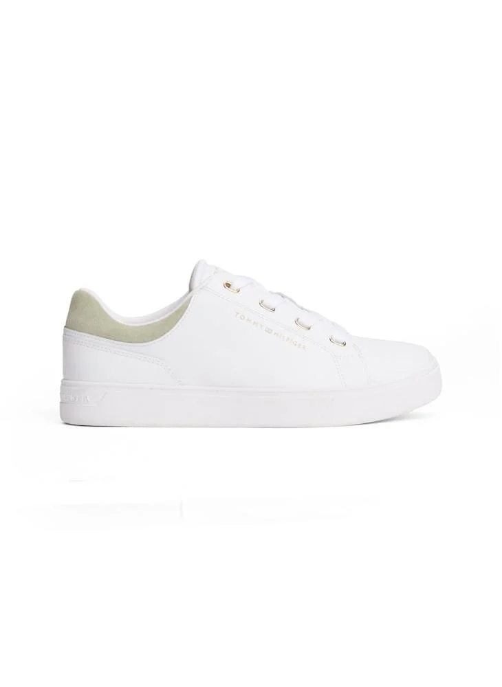 تومي هيلفيغر Leather Cupsole Trainers