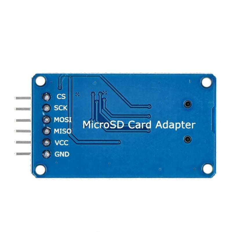 Micro SD Card Reader Module, SPI Memory Card Adapter Board, Compatible with Arduino, Raspberry Pi and ESP32, for Data Logging, File Storage, Audio Player, Sensor Records. - Image 3