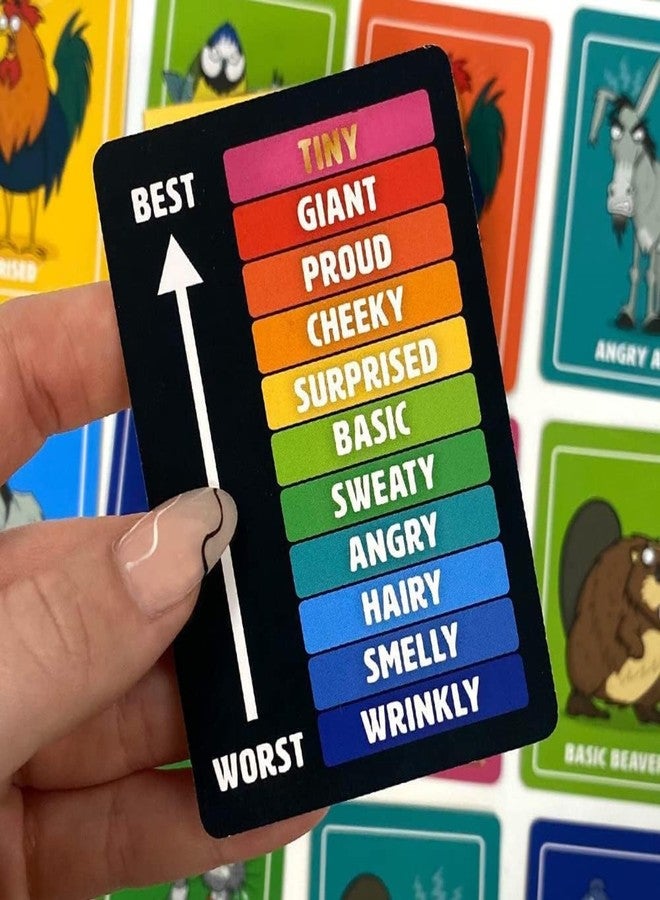 Ginger Fox: Giant Beaver Tiny Ass - Adult Party Card Game, Top Trump Your Opponents for The Win, It’s Dam Funny, Animals & Nature, Ages 16+, 3+ Player - Image 2