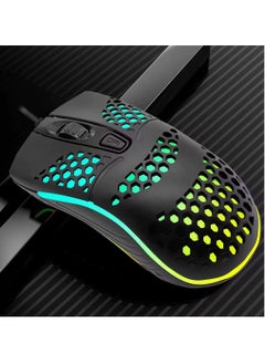 Generic S600 Wired Gaming Mouse, 1600 DPI, 4 Buttons, Ergonomic Design - Black  - Image 3