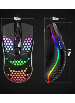 Generic S600 Wired Gaming Mouse, 1600 DPI, 4 Buttons, Ergonomic Design - Black  - Image 4