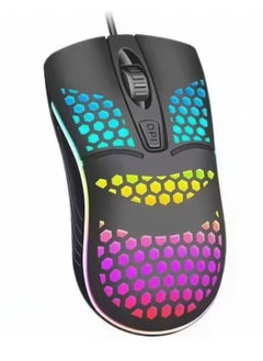 Generic S600 Wired Gaming Mouse, 1600 DPI, 4 Buttons, Ergonomic Design - Black  - Image 1