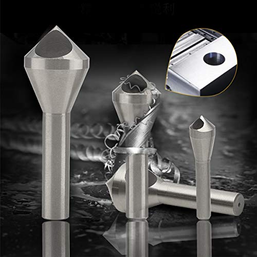 OCGIG 4pcs Countersink Chamfer Tool HSS(4241) Deburring Tool Set Metal Wood Drill Bits - Image 3