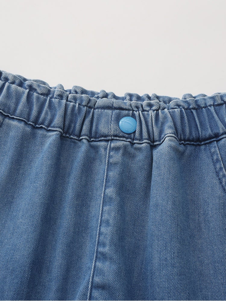 بالابالا شورت جينز بكسرات للبنات - Image 3