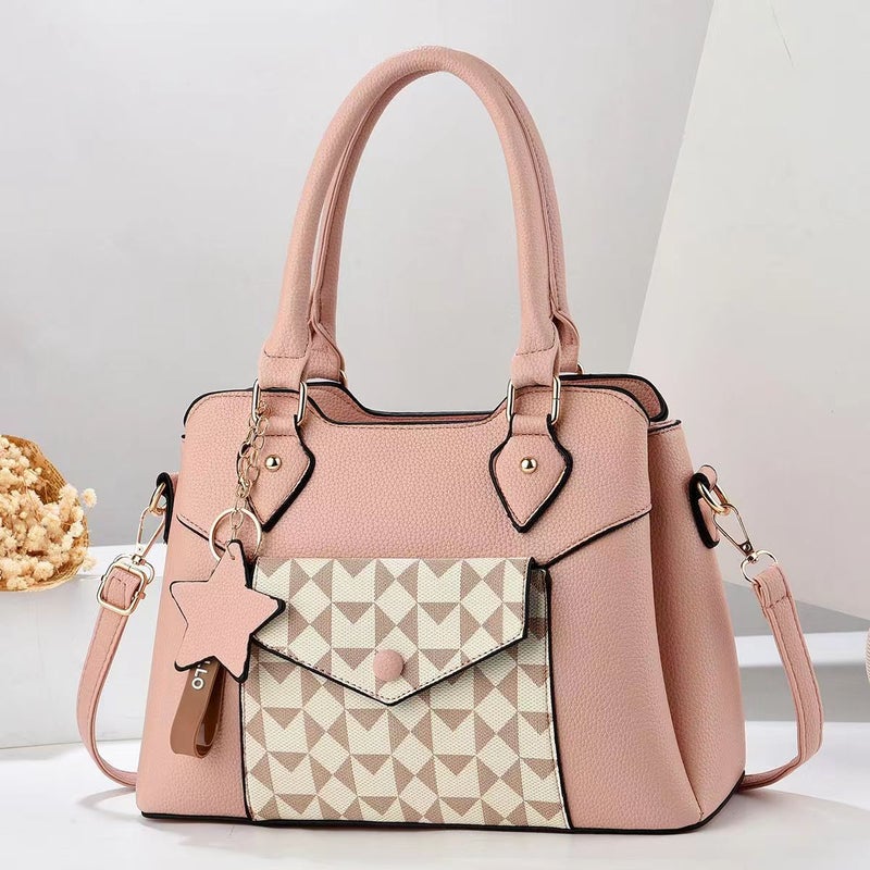 Handbag Korean Style Textured Single Shoulder Glossy Crossbody Bag Women'S Fashion Manufacturer Bag Women'S Model - Image 5