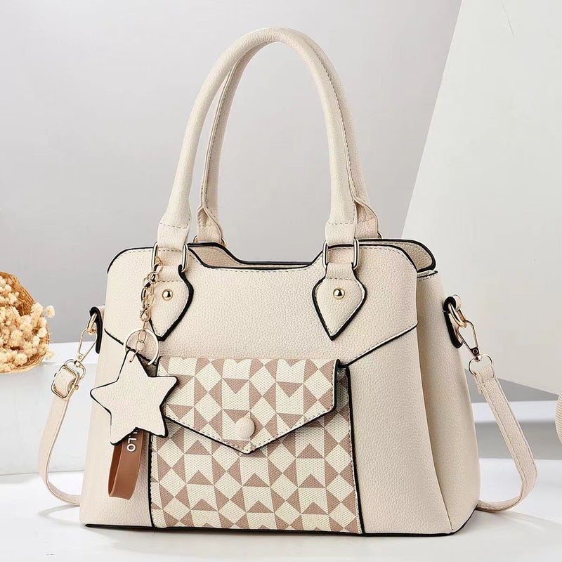 Handbag Korean Style Textured Single Shoulder Glossy Crossbody Bag Women'S Fashion Manufacturer Bag Women'S Model - Image 2