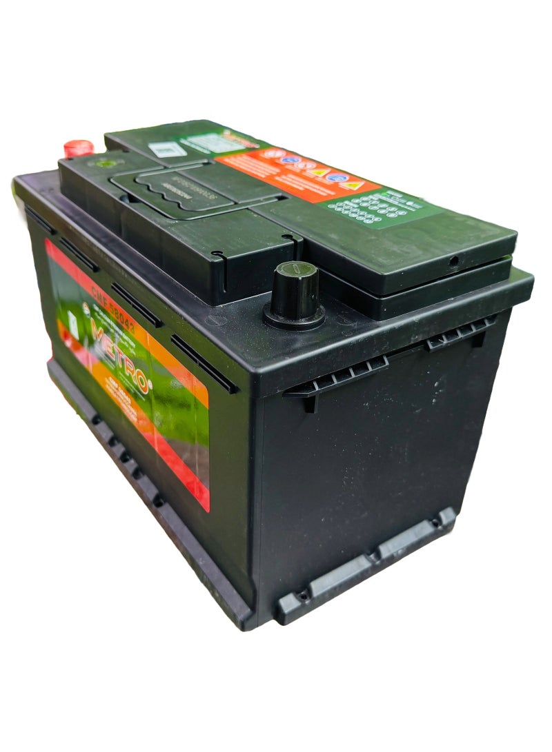 مترو بطارية سيارة 12 فولت 80 أمبير ساعة DIN80R R-Layout (هيونداي ستاريا / جينيسيس) - Image 5