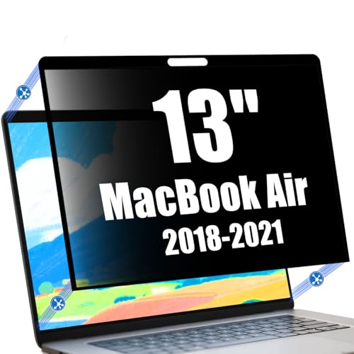 Ceydebne Privacy Screen Protector for MacBook Air 13 Inch (2018-2021, M1) Removable Laptop Privacy Screen Shield Ultra-Thin Design - Image 1