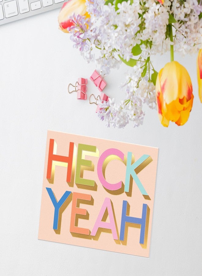 Sweetzer & Orange Congratulations Card with Gold Foil - 5”x7” Premium Greeting Card with Envelope & Seal - Thick Cardstock Elegant Design for Promotion, Wedding, Retirement & Any Special Celebrations - Image 3