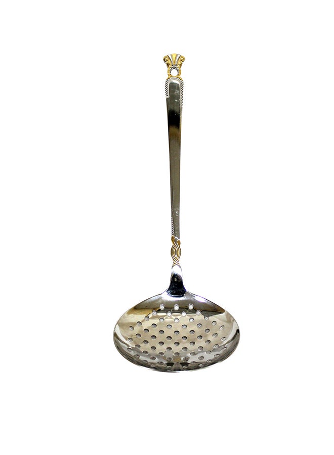 Cc Long Serving Spoon With Handle Silver 35cm - Image 1