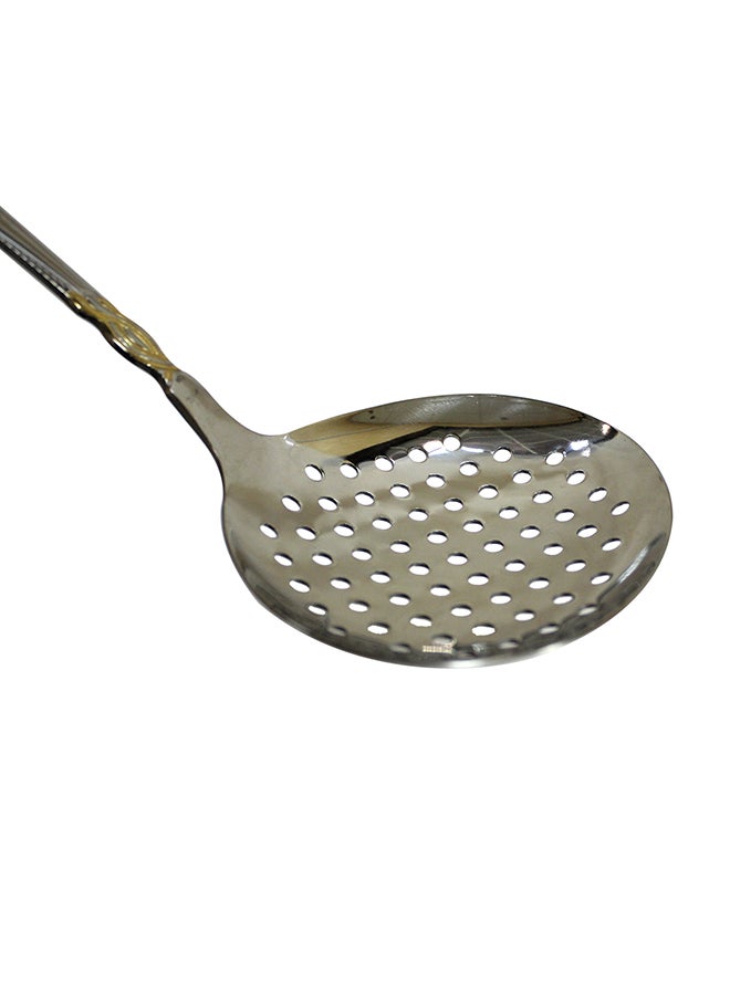 Cc Long Serving Spoon With Handle Silver 35cm - Image 2