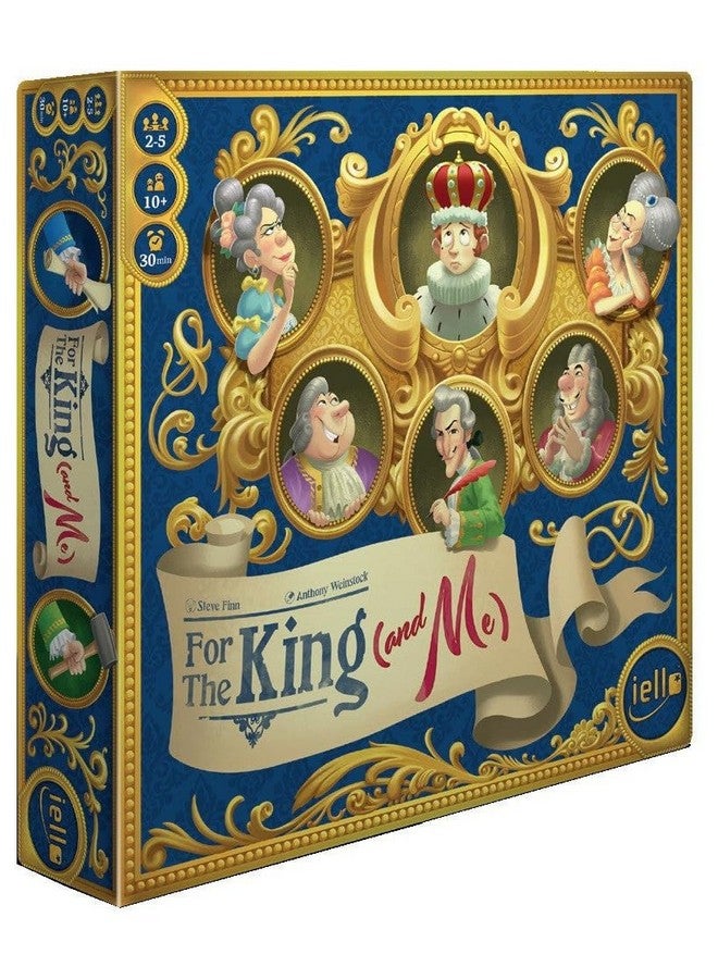 iello : For The King (And Me), Strategy Board Game, A Comical Theme That The Whole Family Will Love, Auction And Collection Mechanics, For Ages 10 And Up - Image 1
