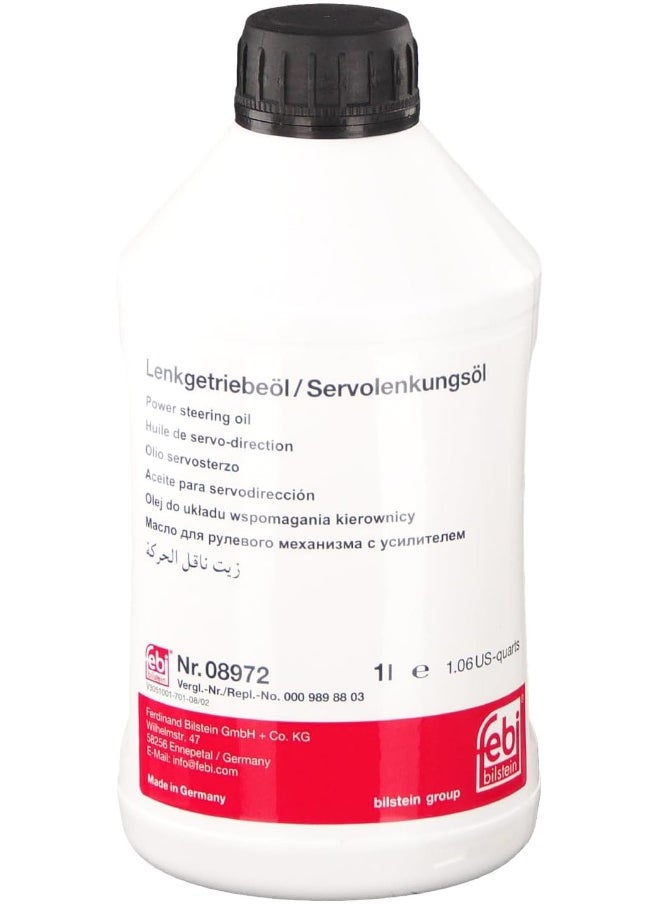 febi bilstein Febi Bilstein Power Steering Fluid Recommended Application for MB 236.3 / Dexron II  - Image 1