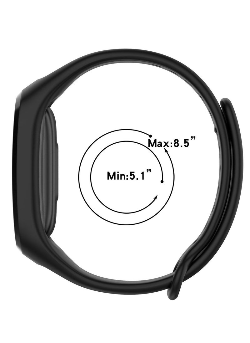 HW 2Pcs Silicone Watchband For Huawei Band 8 Huawei Band 9 Strap SmartWatch WristbandBracelet Wriststrap Sport Replacement  - Image 4