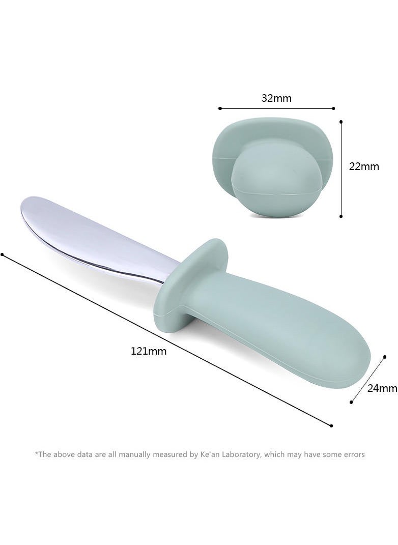 Generic - Toddler Fork and Spoon and knife  Set of 3-Piece - Image 1