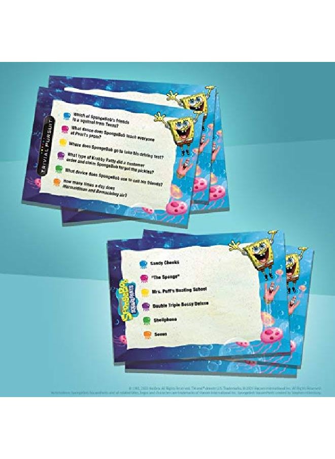 USAopoly - Trivial Pursuit Spongebob Squarepants Quickplay Edition ; Trivia Game Questions From Nickelodeon'S Spongebob Squarepants ; 600 Questions & Die In Travel Container ; Officially Licensed Spongebob Game - Image 1