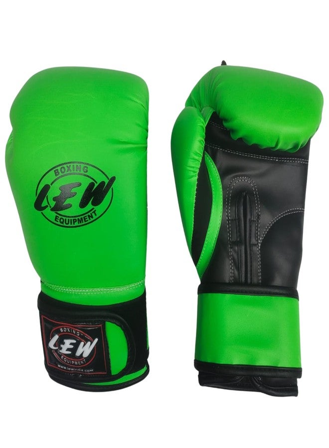 LEW Pro Style 12oz Boxing Gloves with Hand Wraps | Muay Thai, Kickboxing, MMA & Training Gloves for Men & Women - Image 1