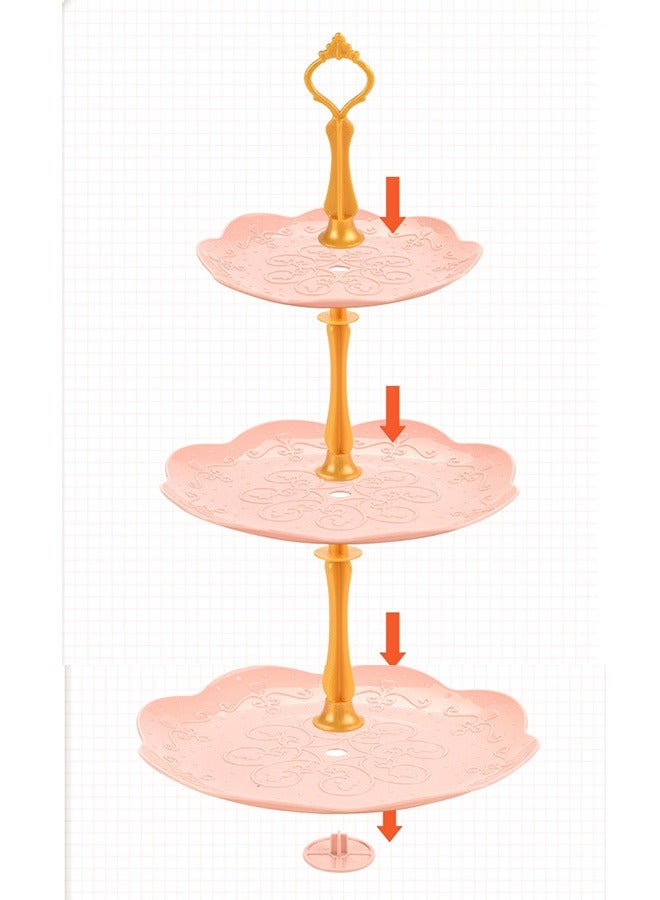 joyzzz مجموعة الشاي للفتيات الصغيرات، هدية عيد ميلاد للأعمار 3 4 5 6 سنوات، ألعاب الأطفال الصغار مجموعة حفلات الشاي للفتيات الصغيرات، لعبة التظاهر بالمطبخ للأميرات مع مجموعة شاي القصدير - Image 3