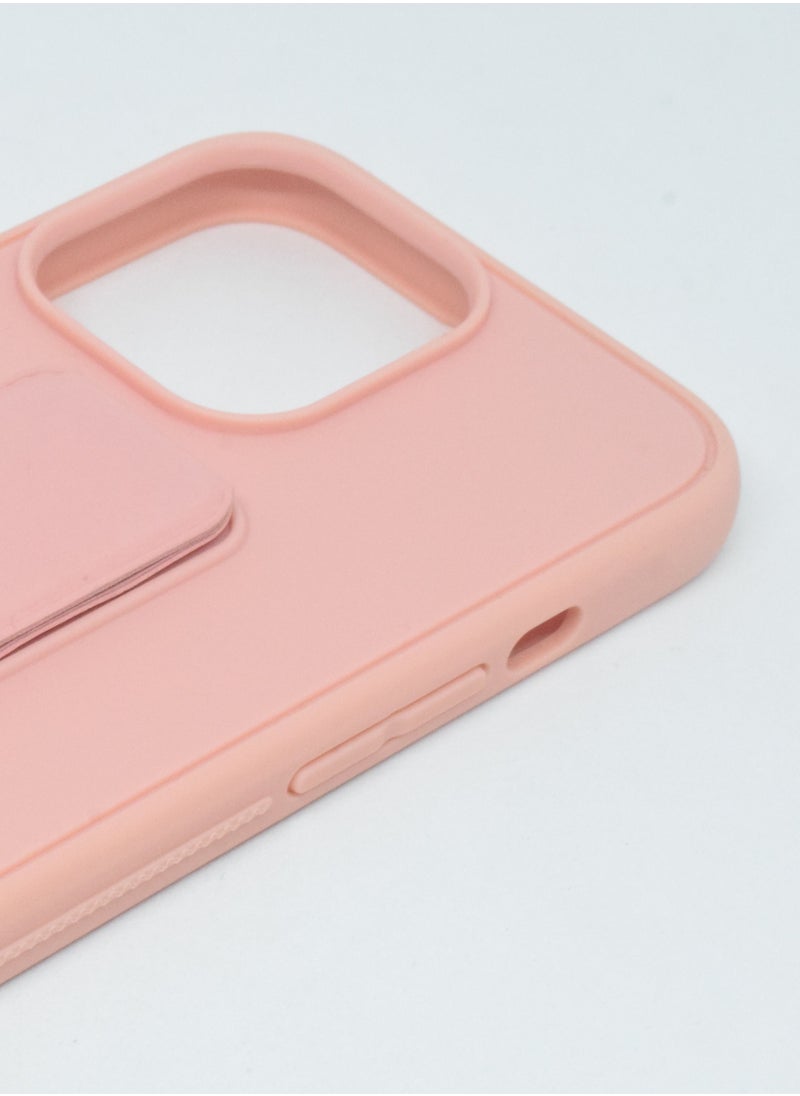 BORTONY - Premium Silicone Hand Strap Grip Car Mount Kickstand And Finger Grip Case Cover For Apple iPhone 13 Pro - Image 1