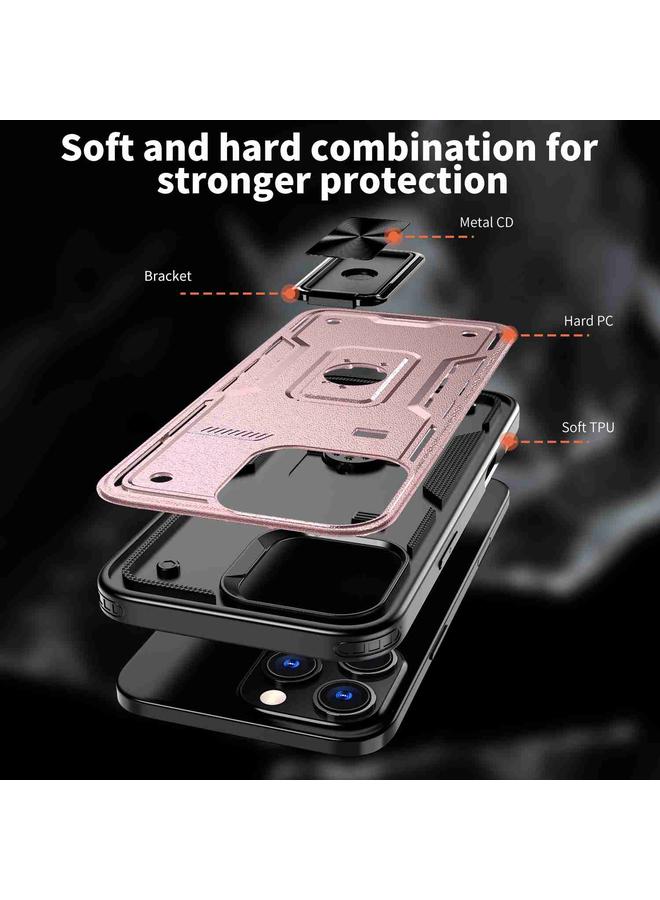 زبون جراب لهاتف iPhone 11 مزود بحلقة من البولي كربونات والبولي يوريثين الحراري الهجين - Image 4