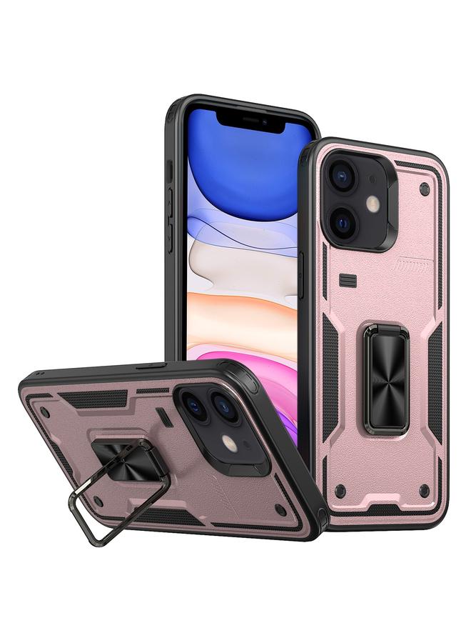 زبون جراب لهاتف iPhone 11 مزود بحلقة من البولي كربونات والبولي يوريثين الحراري الهجين - Image 1