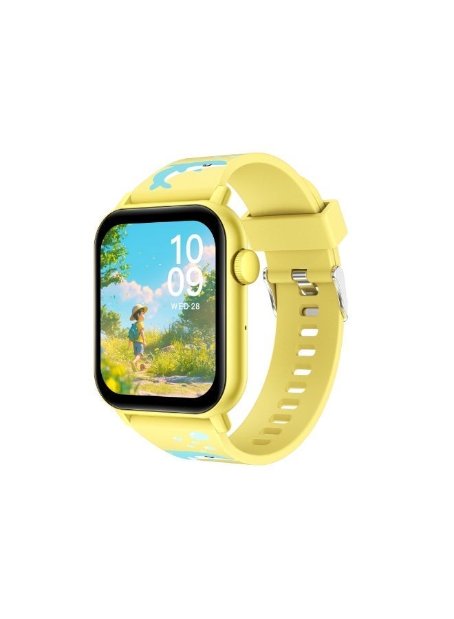 NEXORX Kids Smart Watch with Games & Camera | Best Gift for Boys & Girls | Easy Touch Screen | NEXORX KiddoTime (Yellow) - Image 1