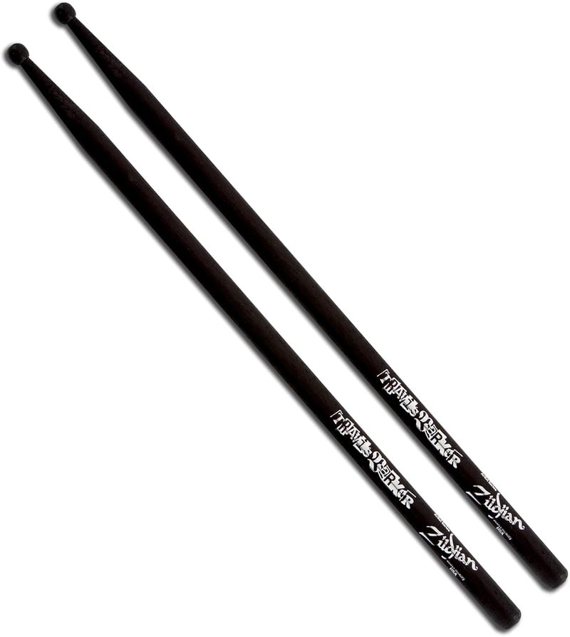 زيلديجيان Travis Barker Artist Series Drumsticks - Black - Image 1