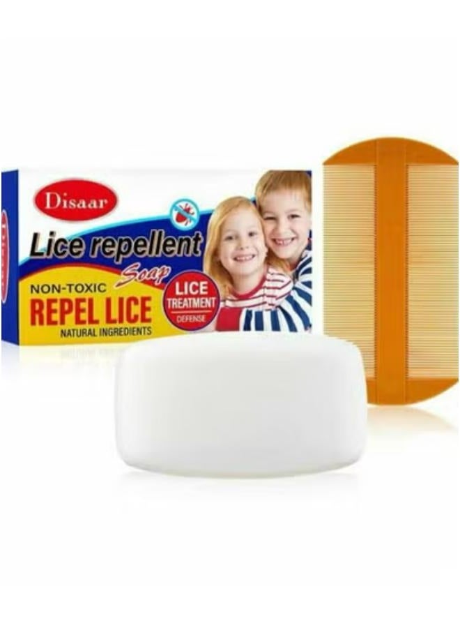 Disaar The Best set Lice For Repellent, Shampoo 300ml+ Spray 120 ml + Lice Repellent Soap 100g - Image 3