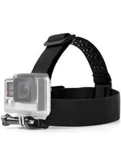 Generic Action Camera Head Strap Mount Adjustable Helmet Headband Belt Screw Compatible with Action Camera  - Image 1
