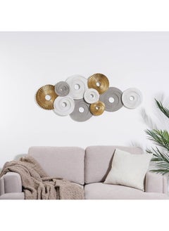 Clover Metal Wall Decor 121x5.5x55cm - White - pzsku/Z22805D8767DAB5F125F6Z/45/_/1716434936/e8393d35-dfd9-400c-a656-3398668bbc8b