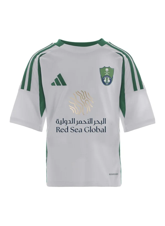 Adidas Adidas Al Ahli Fc Home Jersey Youth White Football Jerseys For Kids Unisex 128