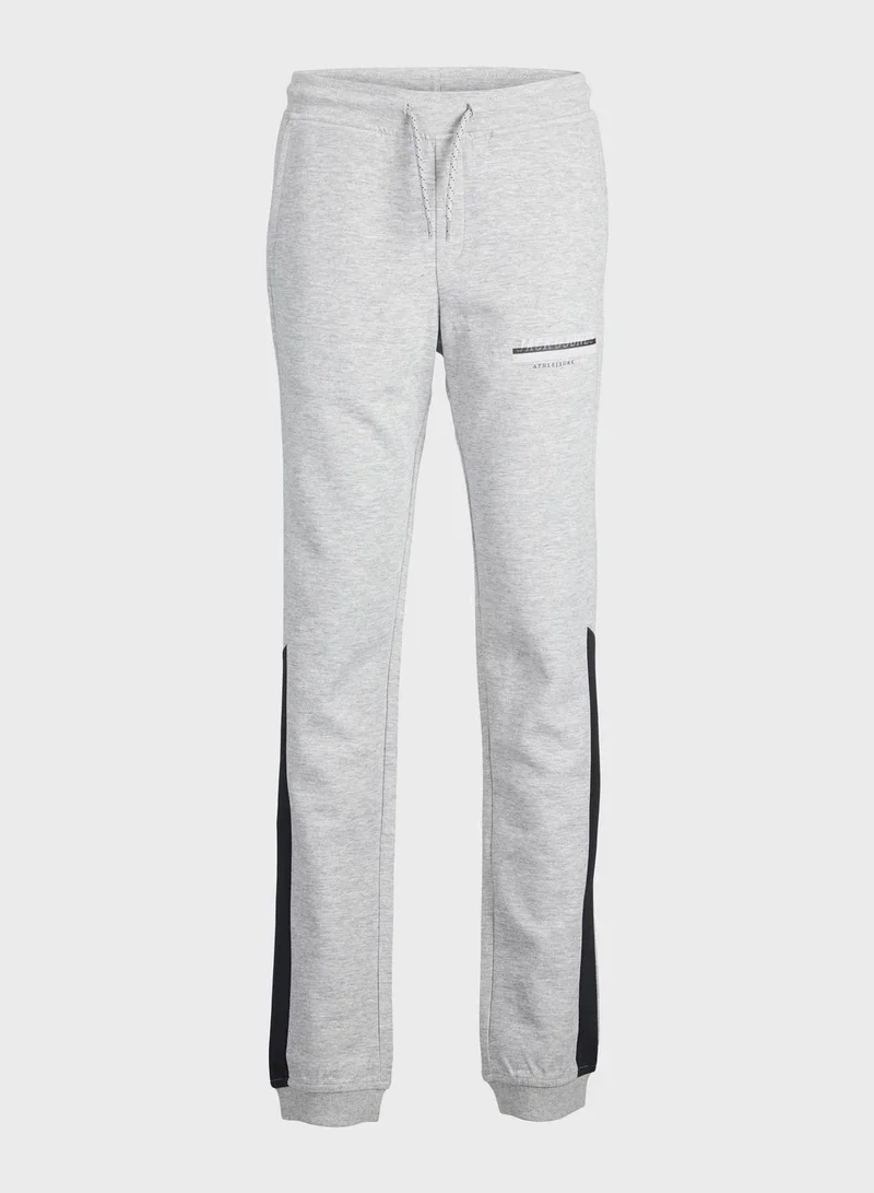 Jack & Jones Junior Youth Logo Print Sweatpants