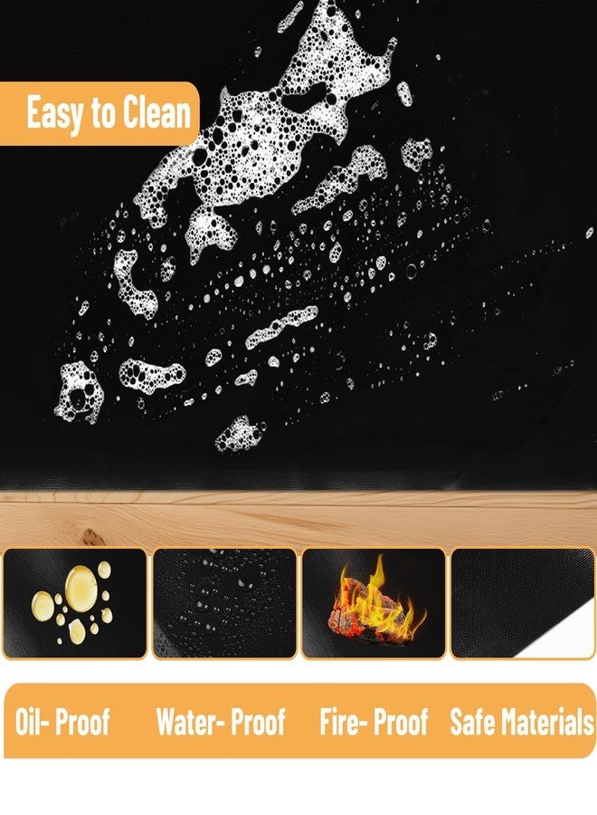 UNCO - Nonstick Grilling Mats for 22 Inch Blackstone Griddle, Resuable Cooking Mats for Grilling, BPA and PFOA 7 pack - Image 4