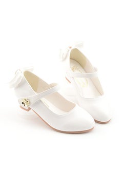 Generic New style girls shoes high heel leather shoes princess shoes children's shallow mouth stage performance shoes  - Image 2
