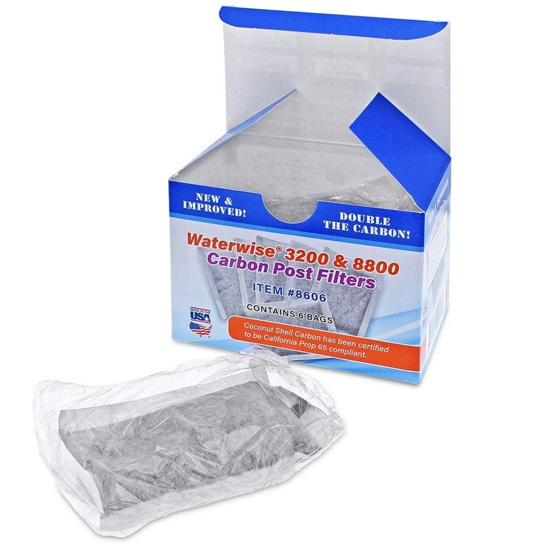 Waterwise Post Filter Replacement Bags - Six Pack - Image 1