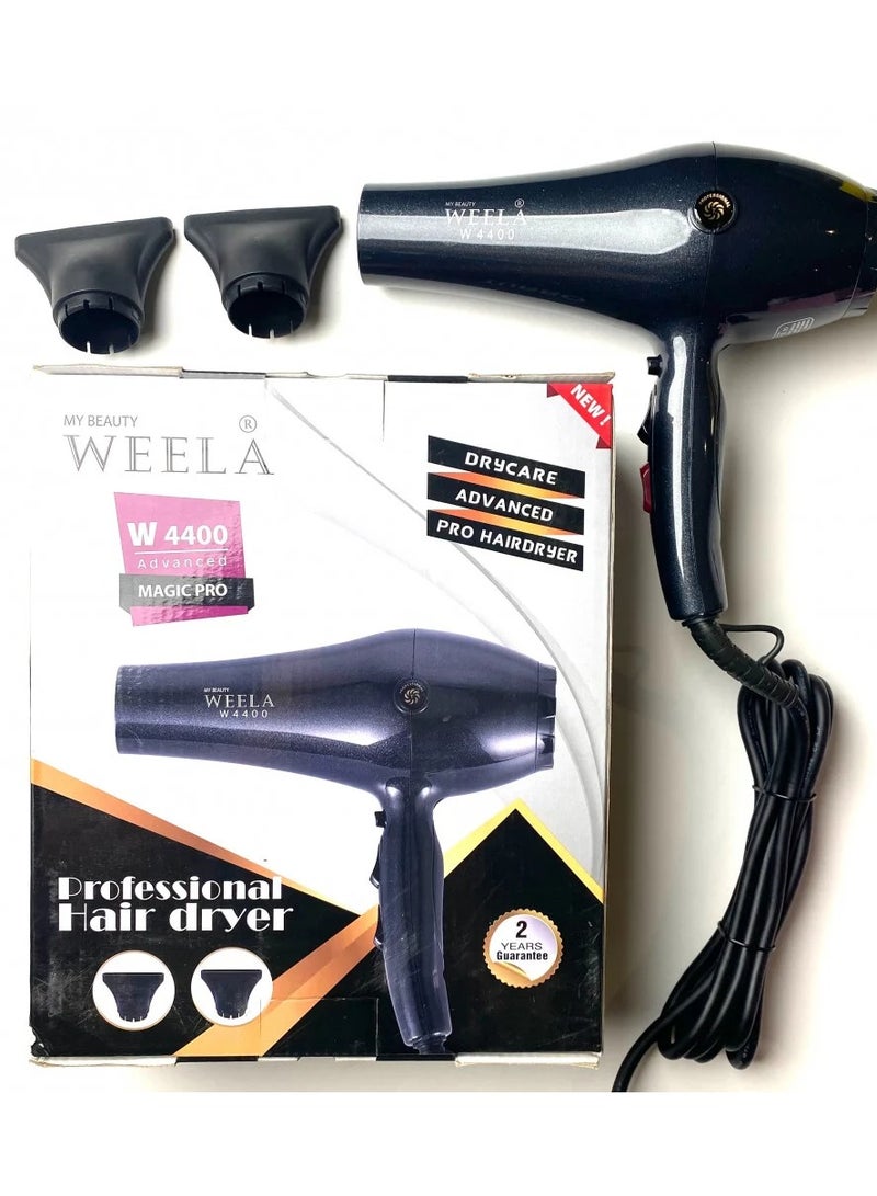 WEELA Professional Hair Dryer W‑4400 Magic Pro – DryCare Advanced