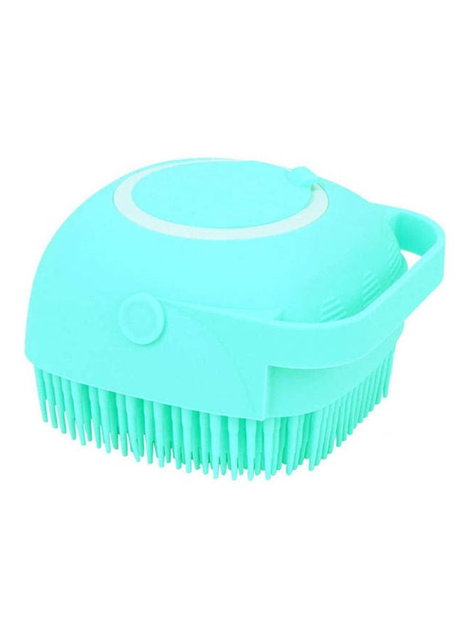 Silicone Body Scrubber-Silicone Loofah, Bath Brush That Can Be Filled With Soap, Soft Texture, Easy To Clean, Good Foaming Effect Blue 80grams - Image 1