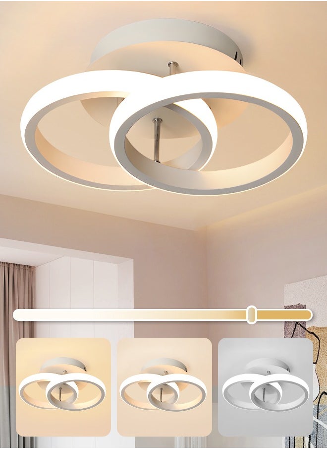 YATAI LIGHTING - Modern LED Ceiling Light Flush Mount for Bedroom - Modern Round Dimmable Fixture with Adjustable Lighting, Three Color Temperature, and 16W Power - Image 1