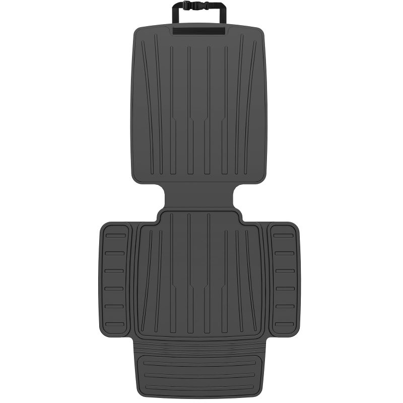 insefocc Car Seat Protector for Child Car Seatï¼ŒTPE Waterproof & Anti-Slip ï¼ˆNo Imprintsï¼‰,carseat Protector car seat Cover Universal Fit for Baby & Pet Use, BPA-Freeï¼ˆBlack -1 PCï¼‰ - Image 1