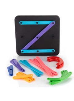 Storio Storio Premium Alphabets Numbers Construction Puzzle Toys for 3 4 5 Year Old Girls Boys | ABC Learning & Educational Toy | Montessori Activity Toys for Kids | Building Blocks for Kids 3+ Years 