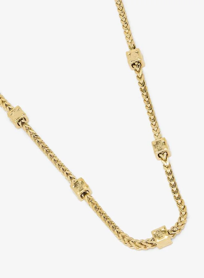 GUESS  21 Inch 4G Dice Necklace for Men | Best Price UAE