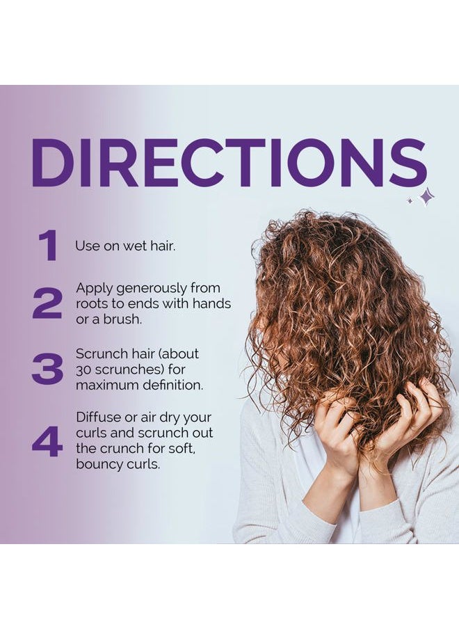 Curl Keeper Original Curl Keeper Anti-Frizz Curl Defining Hair Styler (8 Oz) - Lightweight Curl Definer Liquid Gel for All Weather Conditions - Wavy & Curly Hair Products for Women (Cream Alternative)  - Image 5